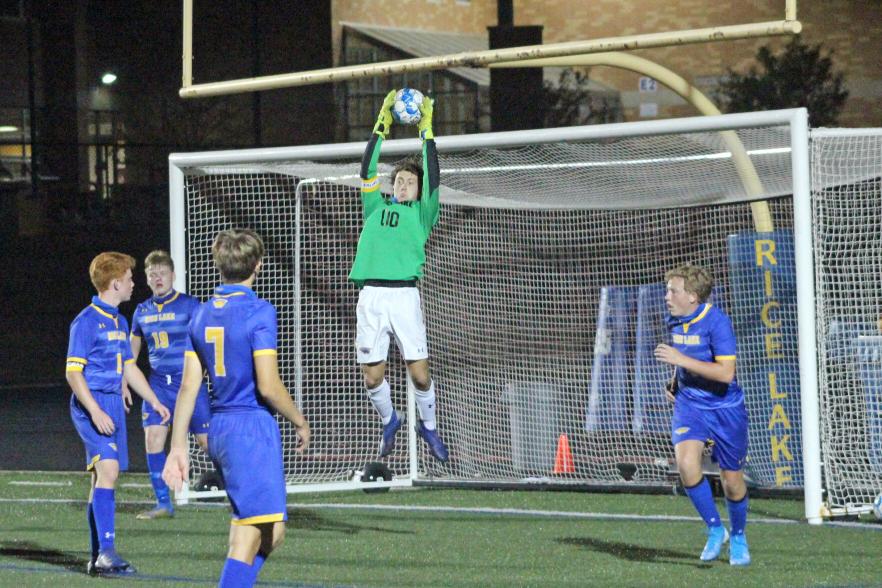 Rice Lake boys soccer vs. River Falls 9-22-20